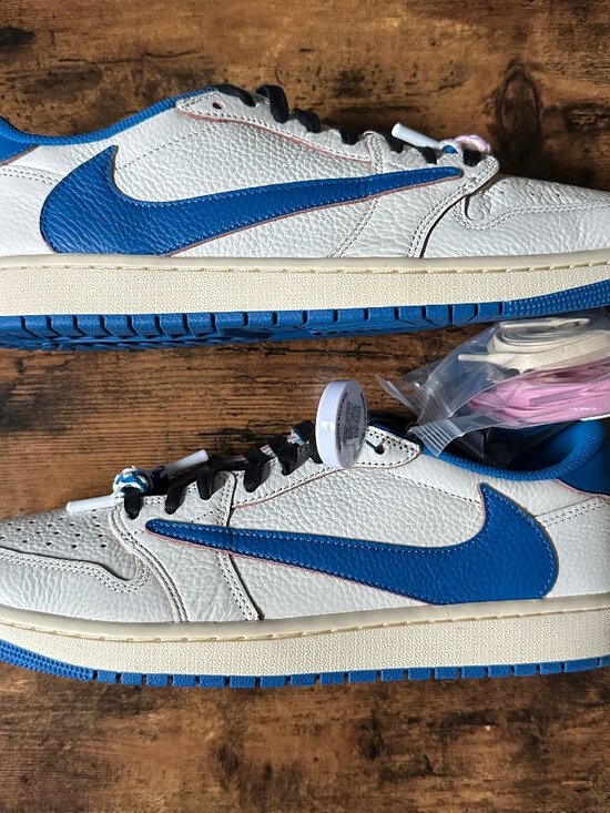 NEW IN BOX Air Jordan 1 Low x Travis Scott x Fragment Shoes - DM7866-104 - Sz 12 main image 6